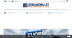 Desktop Screenshot of geronimo.it