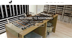 Desktop Screenshot of geronimo.nl