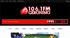 Desktop Screenshot of geronimo.fm